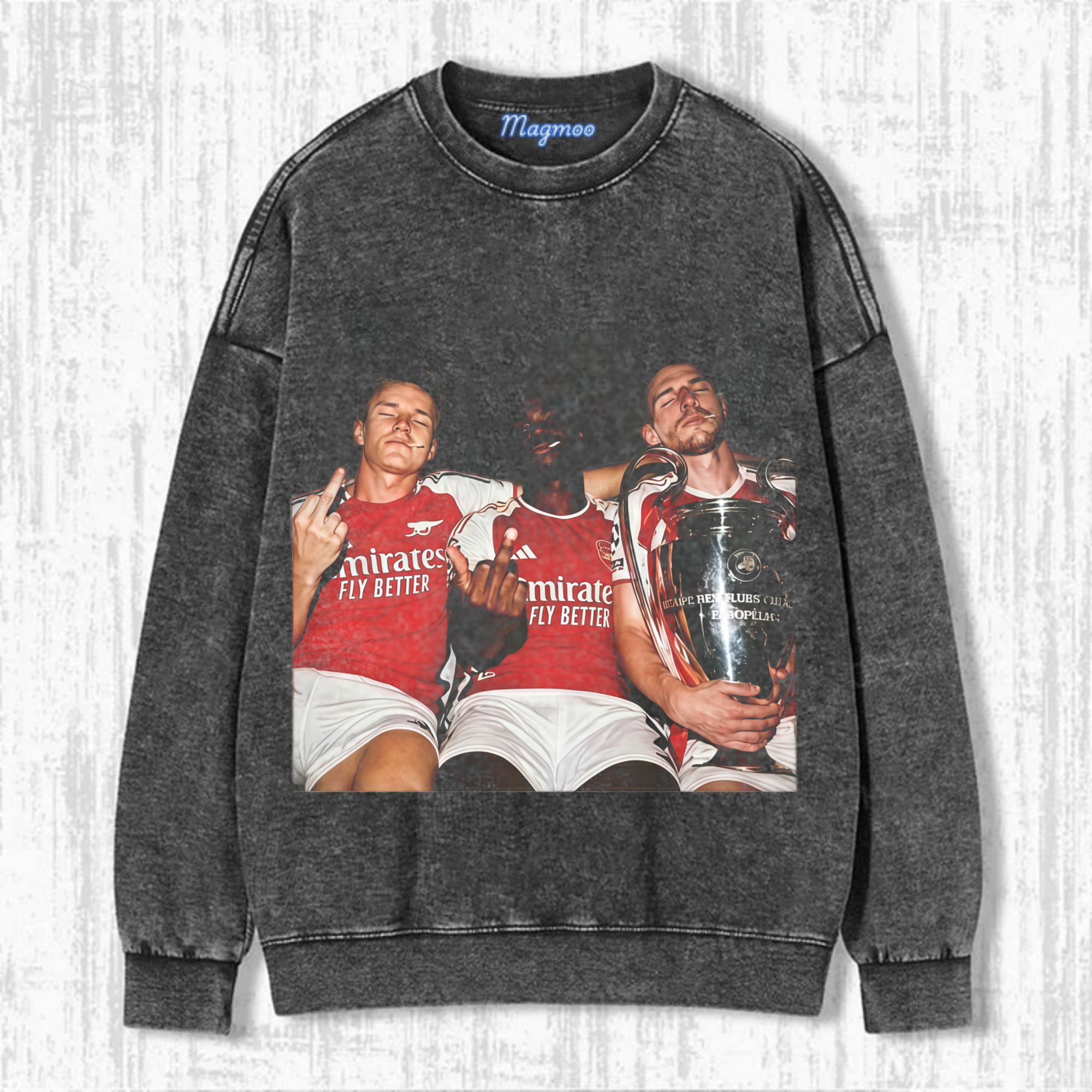 Washed Football Spirit Shirt