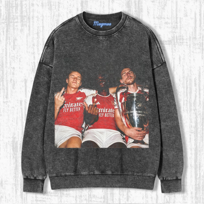 Washed Football Spirit Shirt