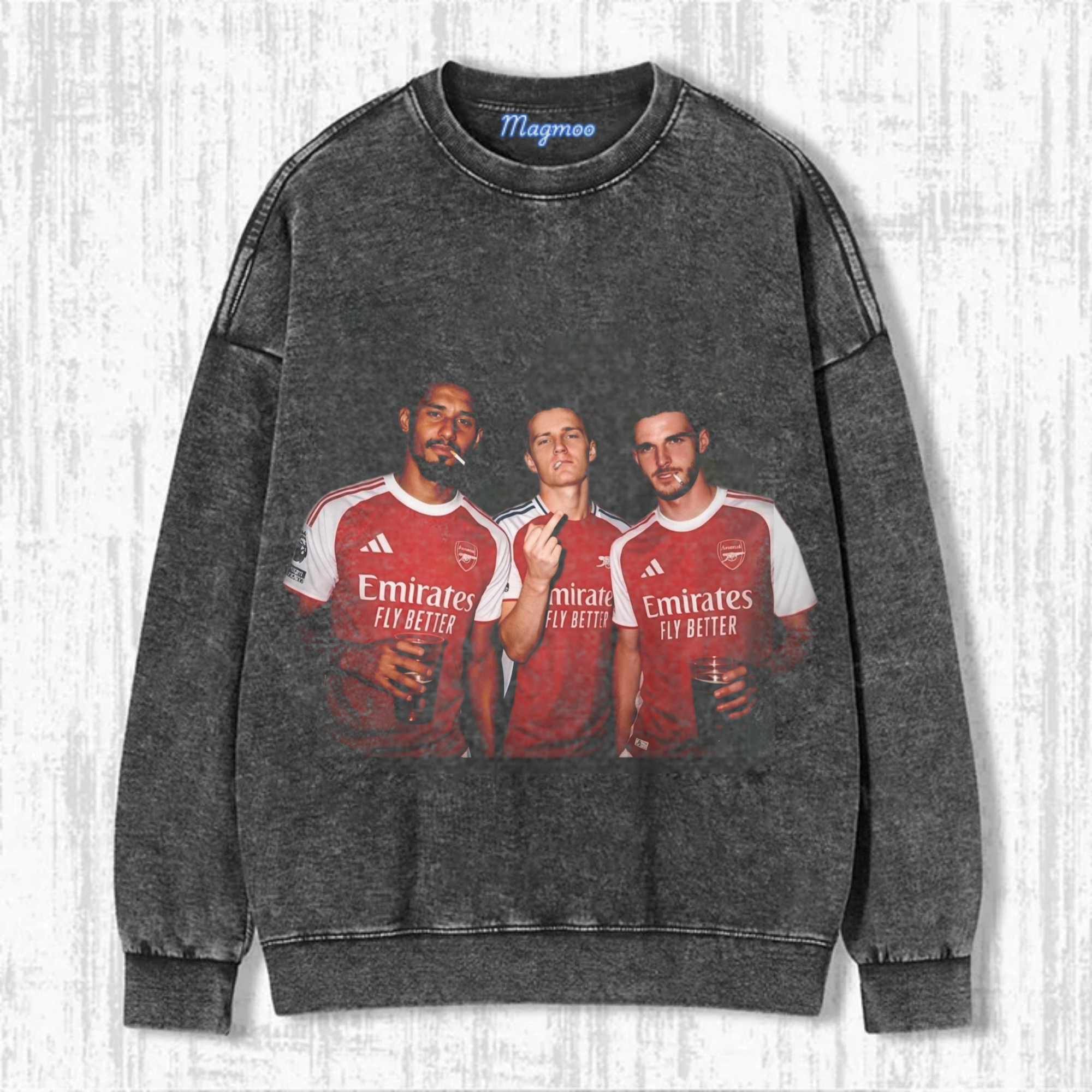 Washed Football Spirit Shirt