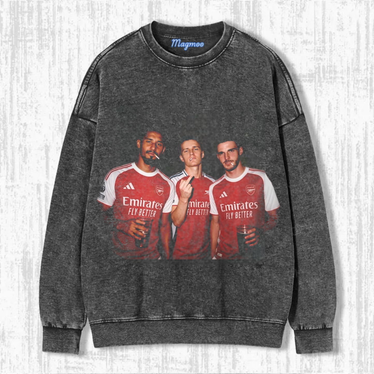 Washed Football Spirit Shirt