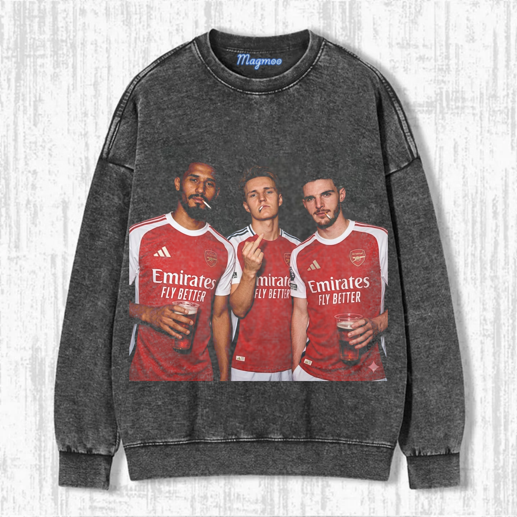 Washed Football Spirit Shirt