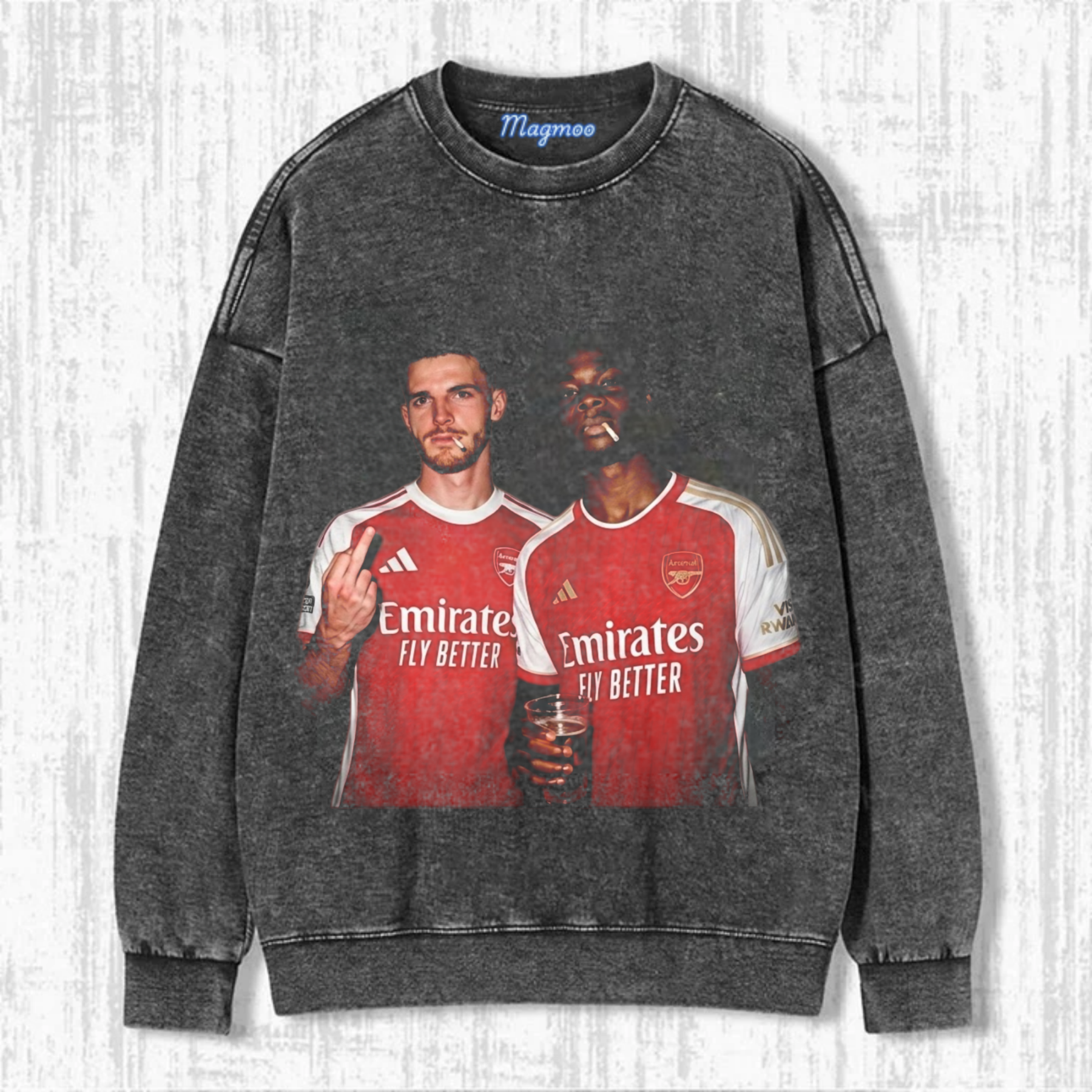 Washed Football Spirit Shirt