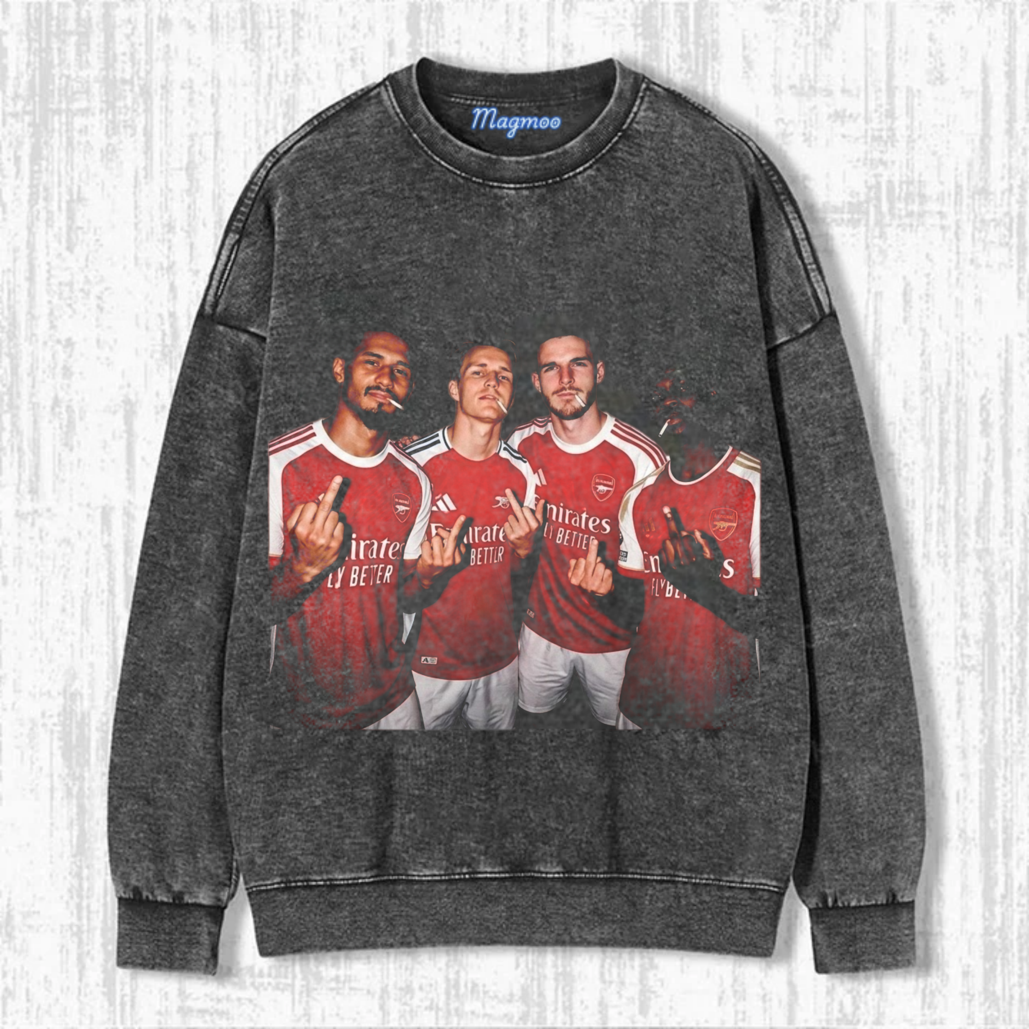 Washed Football Spirit Shirt