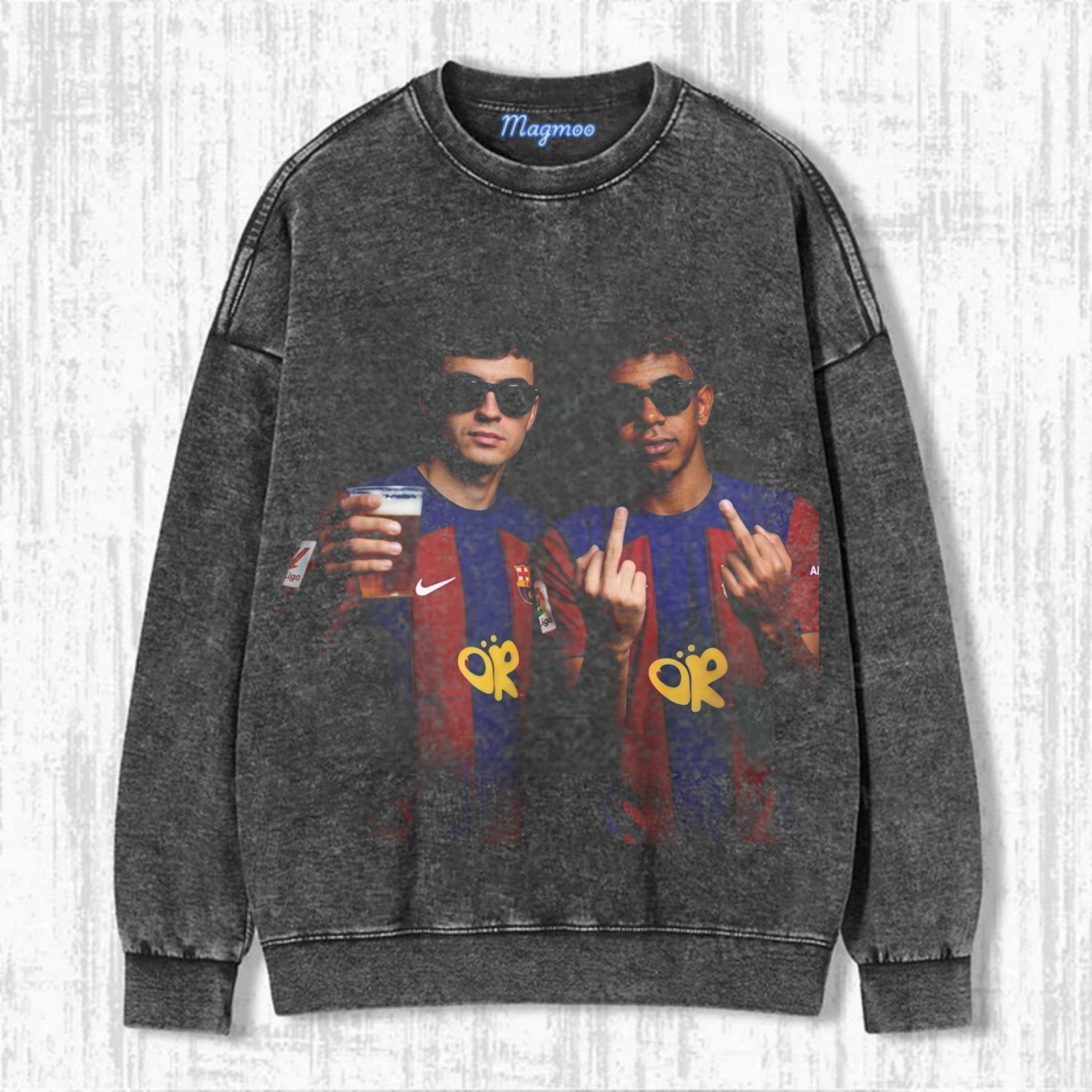 Washed Football Spirit Shirt