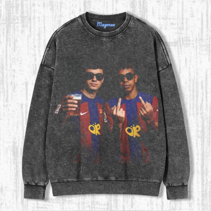 Washed Football Spirit Shirt