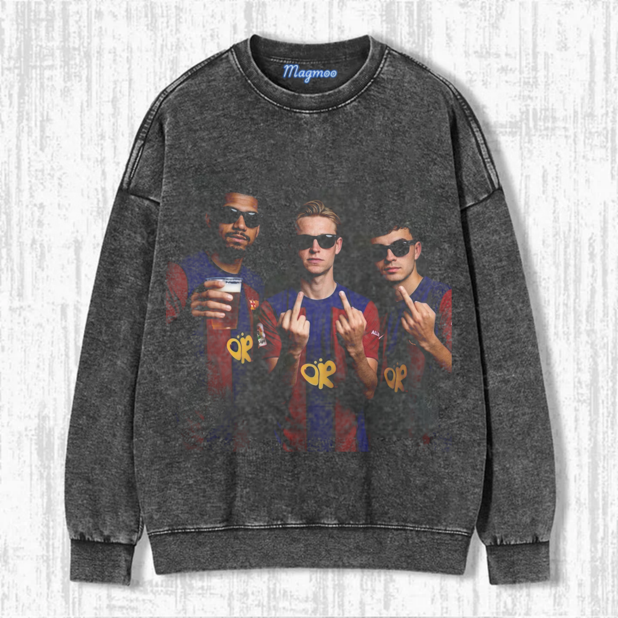 Washed Football Spirit Shirt