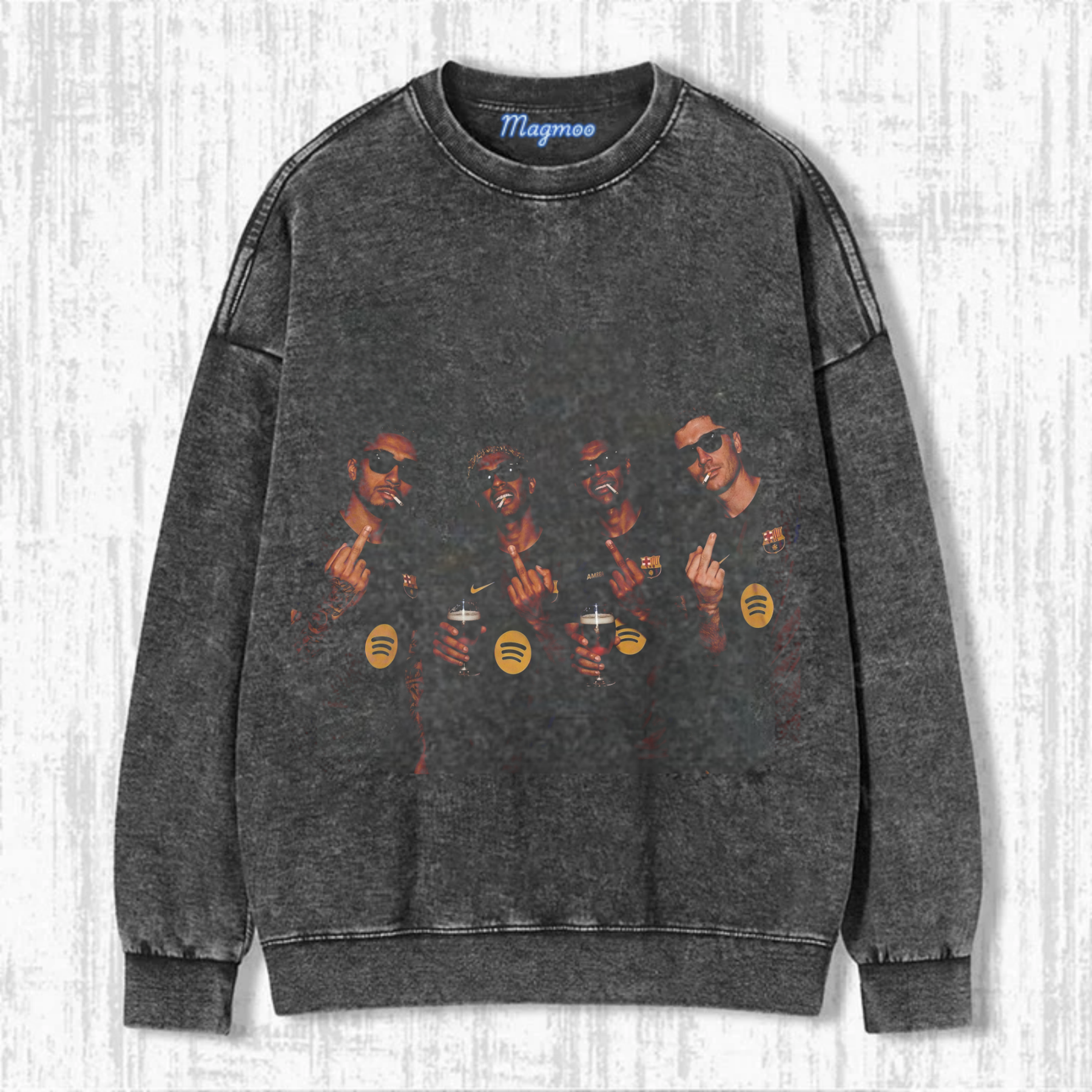 Washed Football Spirit Shirt