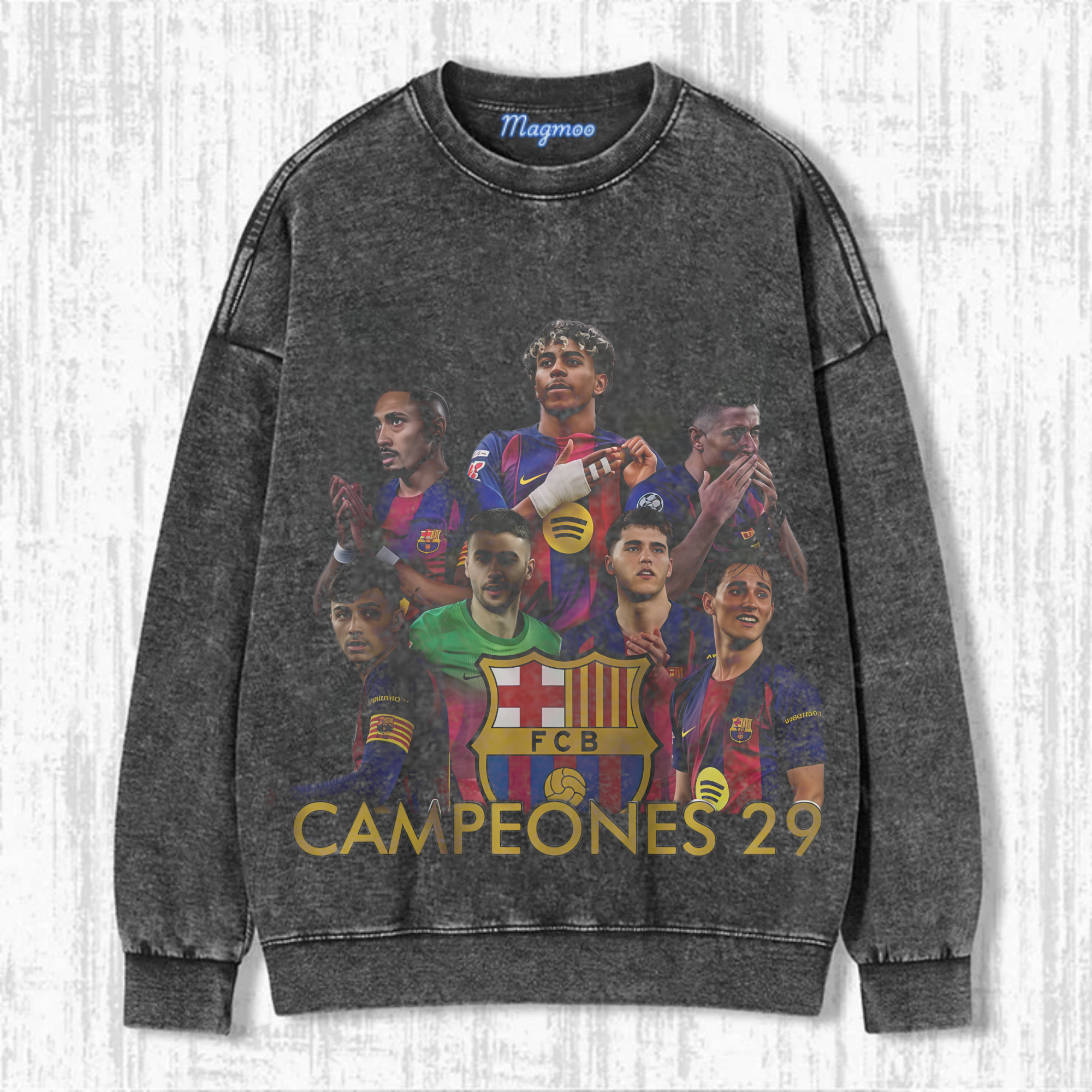 Washed Football Spirit Shirt