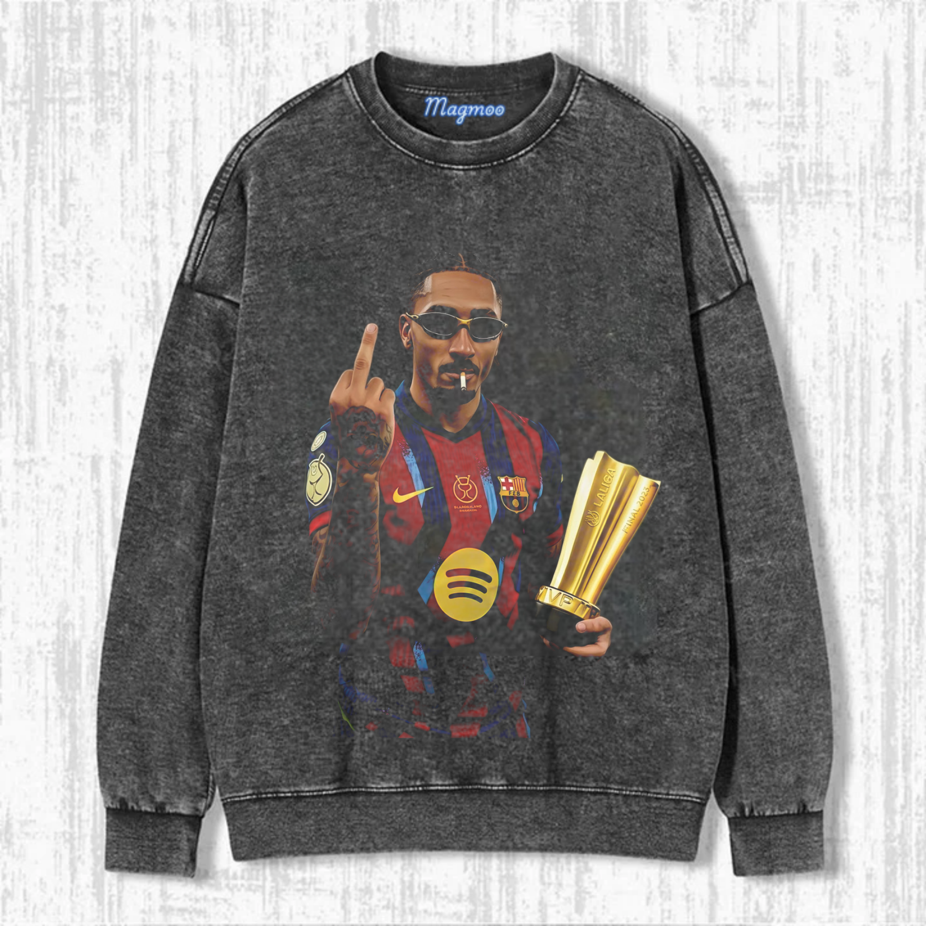 Washed Football Spirit Shirt