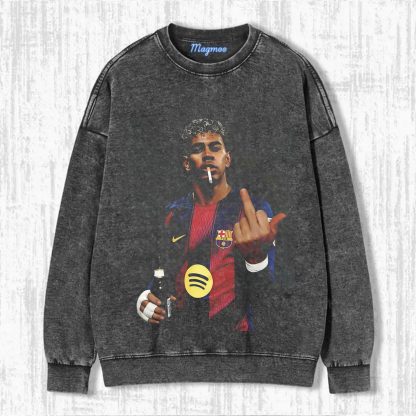 Washed Football Spirit Shirt