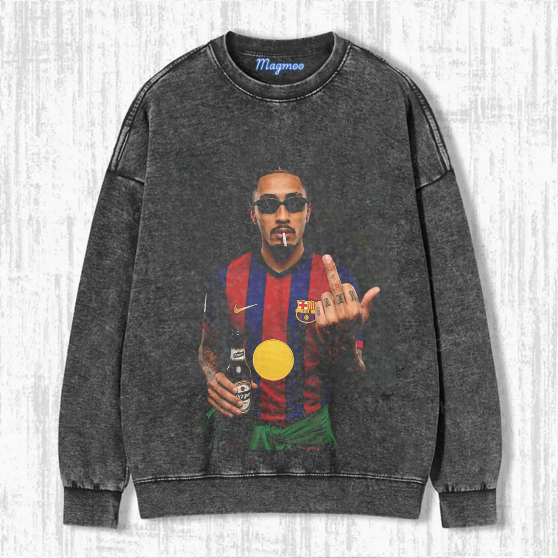 Washed Football Spirit Shirt