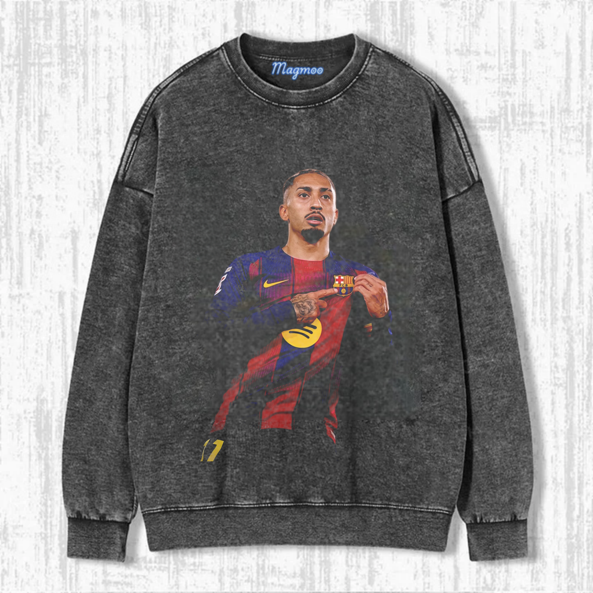 Washed Football Spirit Shirt