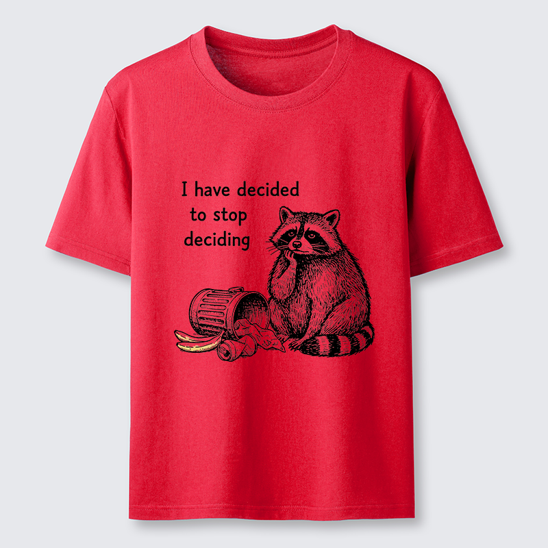 Magmoo Raccoon Stops Making Choices Classic T-Shirt