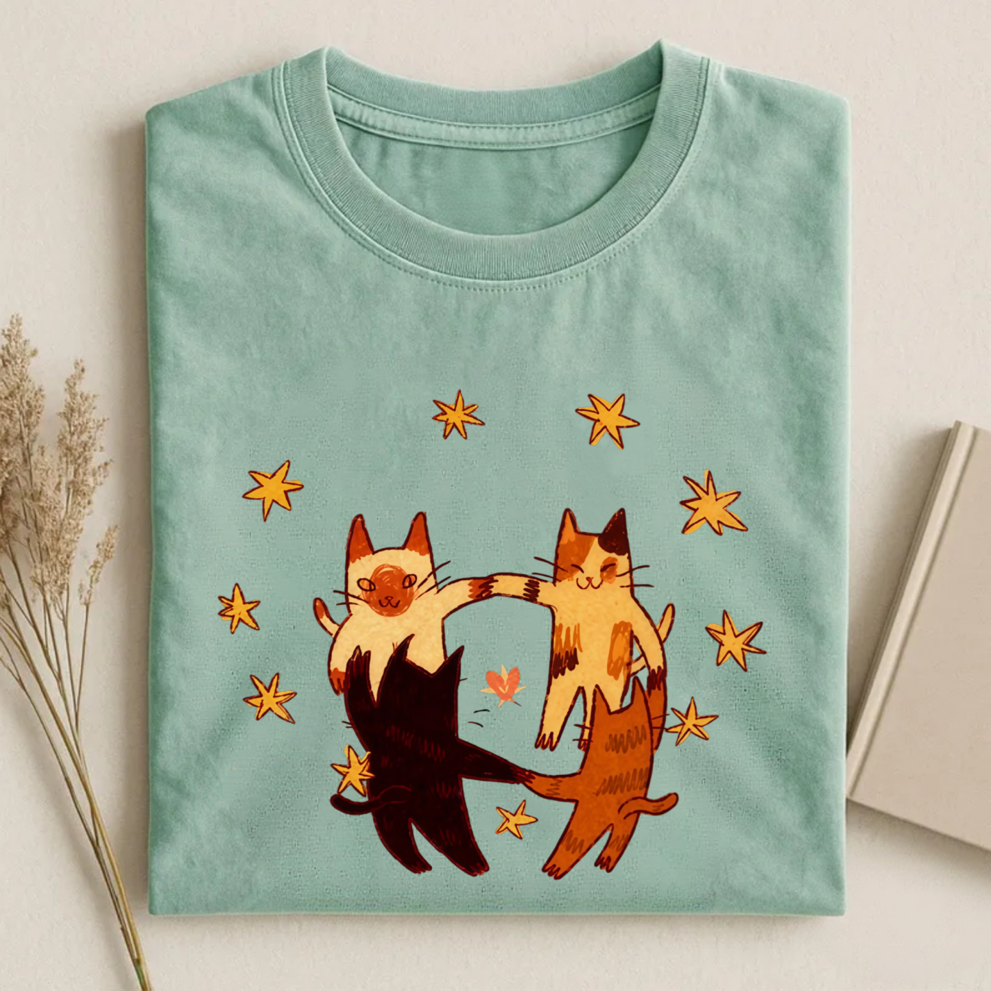 Magmoo Cute Dancing Cats T-shirt