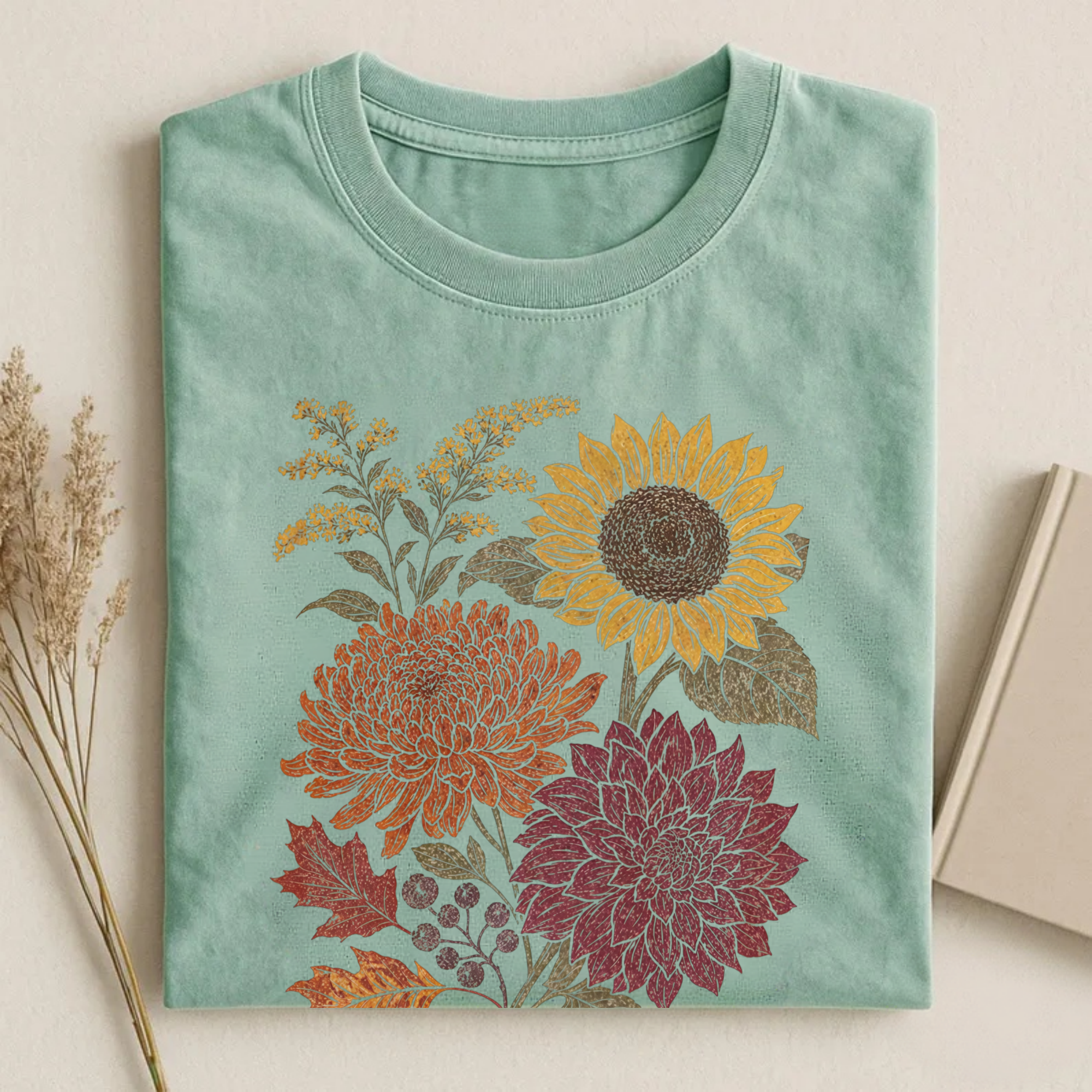 Magmoo Fall Floral T-shirt