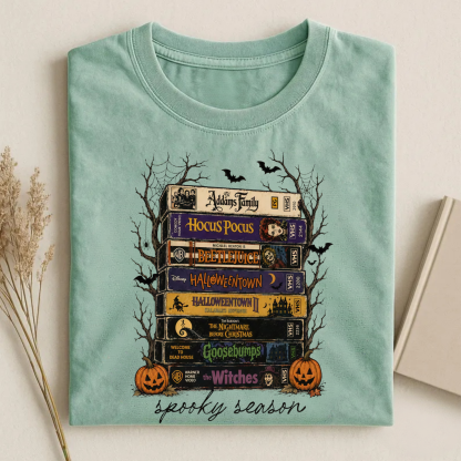Magmoo Vintage Halloween VHS T-shirt