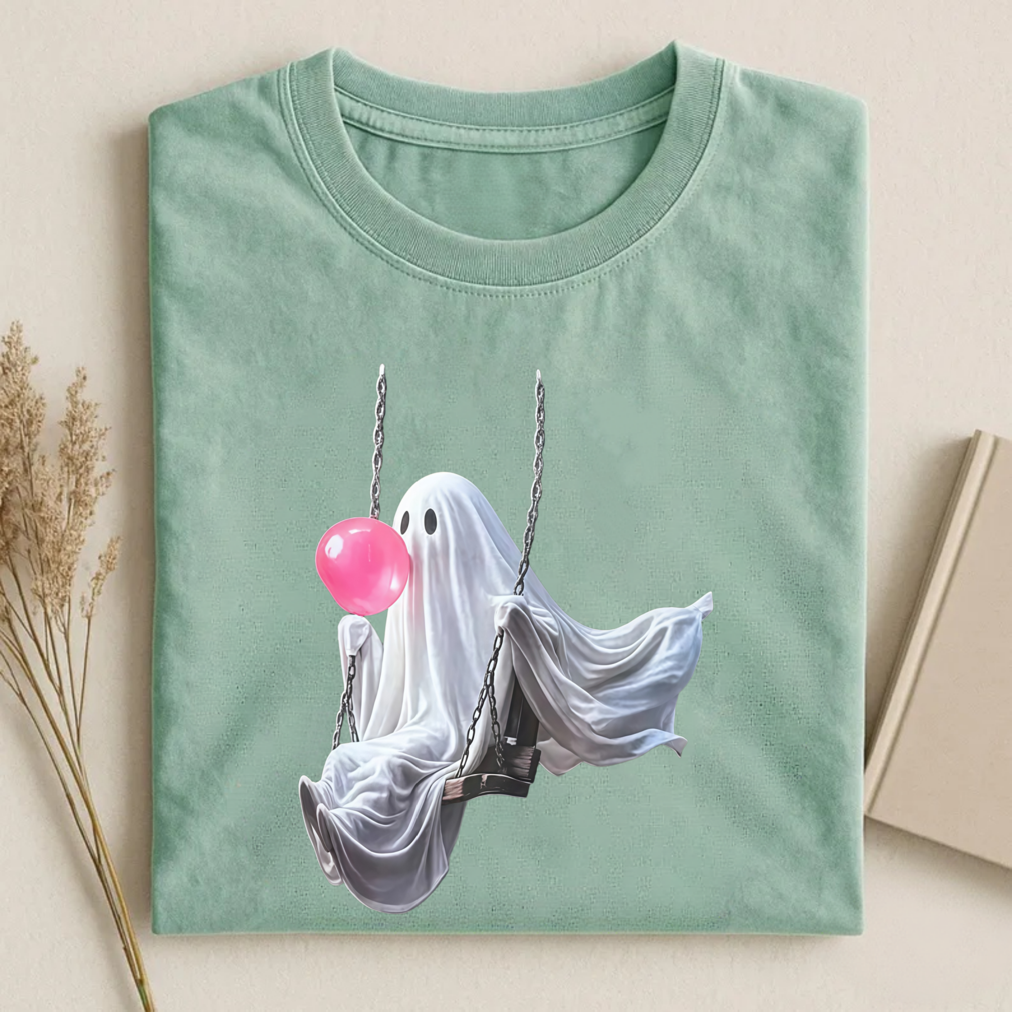 Magmoo Ghost Swing Graphic T-shirt