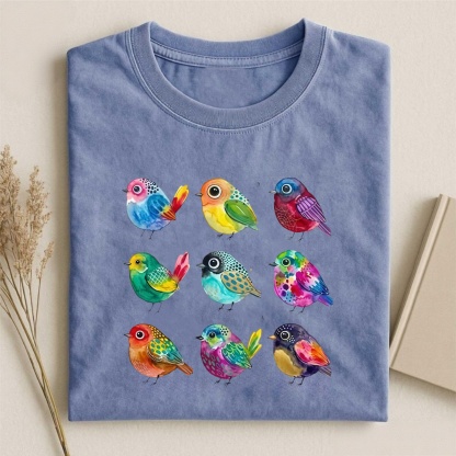 Magmoo Rainbow Bird Pack T-shirt