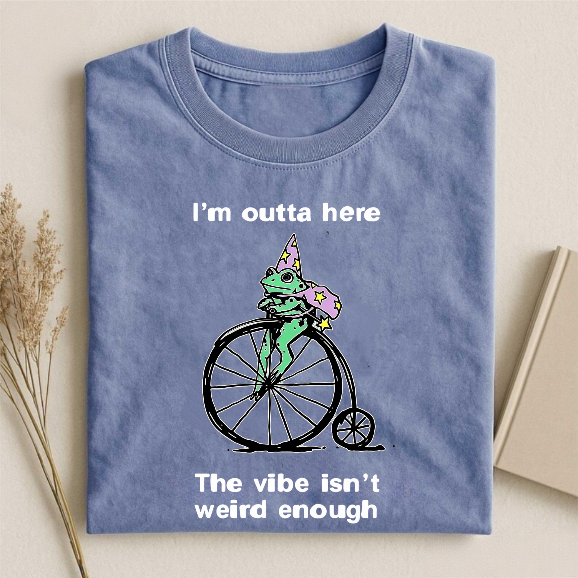 Magmoo The Vibe Isn't Weird Enough Frog T-shirt