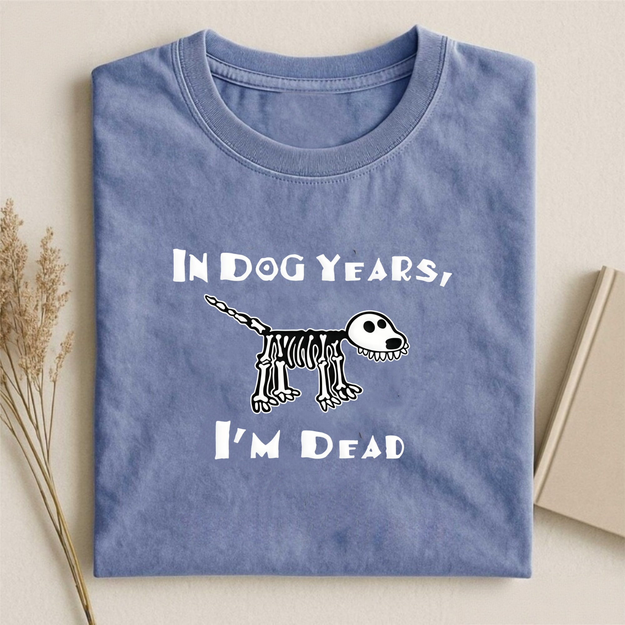 Magmoo Funny Meme Old Dog Dead In Dog Years Vibe T-shirt