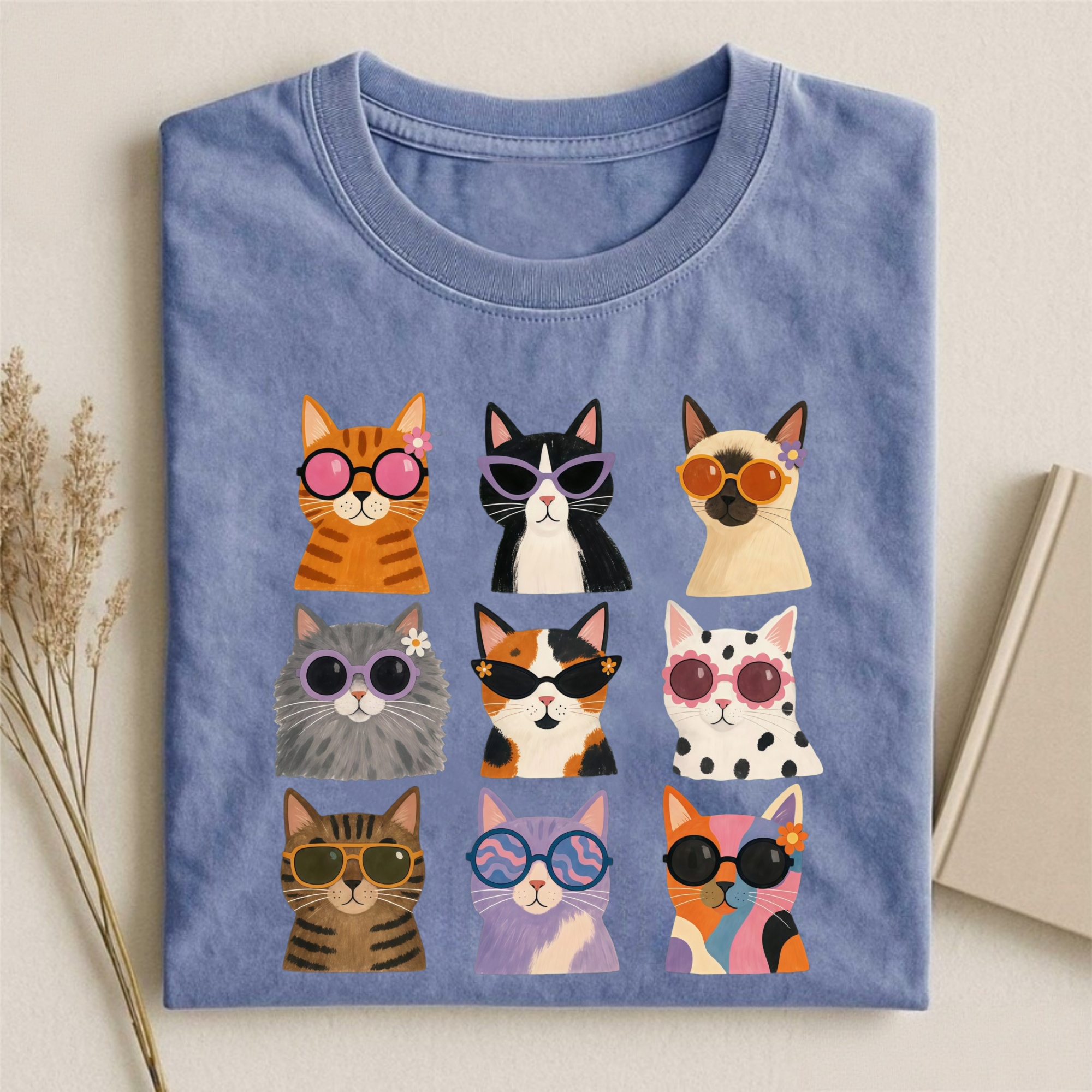 Magmoo Cool Cats Sunglasses T-shirt