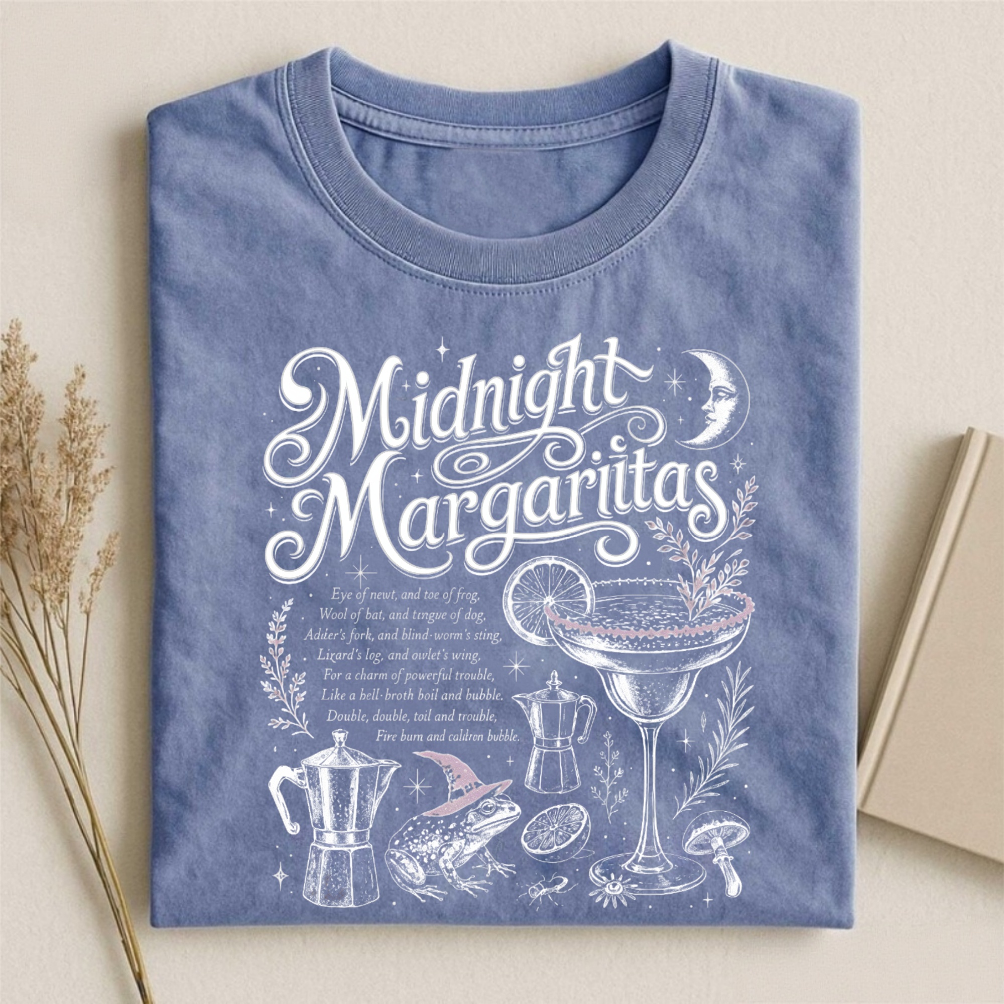 Magmoo Vintage Midnight Margaritas T-shirt