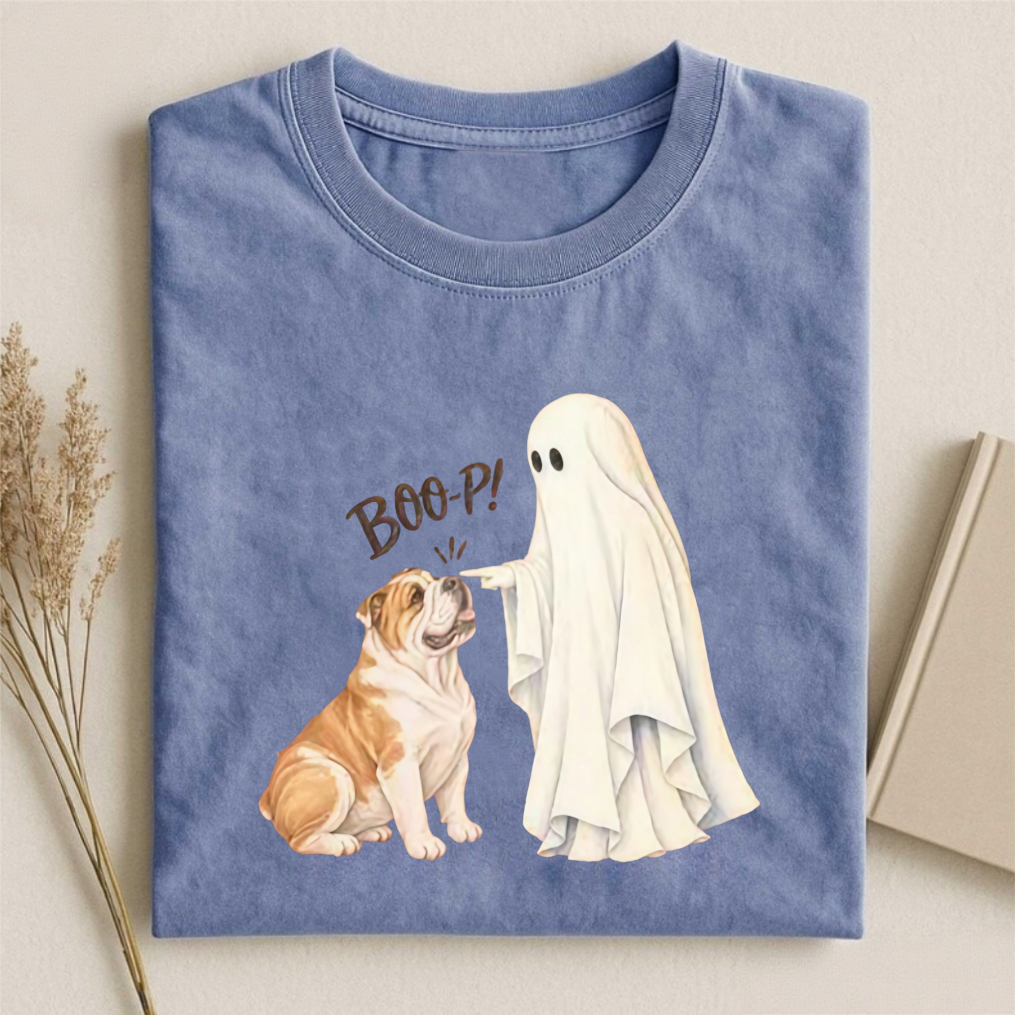 Magmoo English Bulldog Boop T-shirt