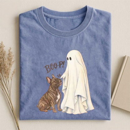 Magmoo Frenchie Brindle Boop T-shirt