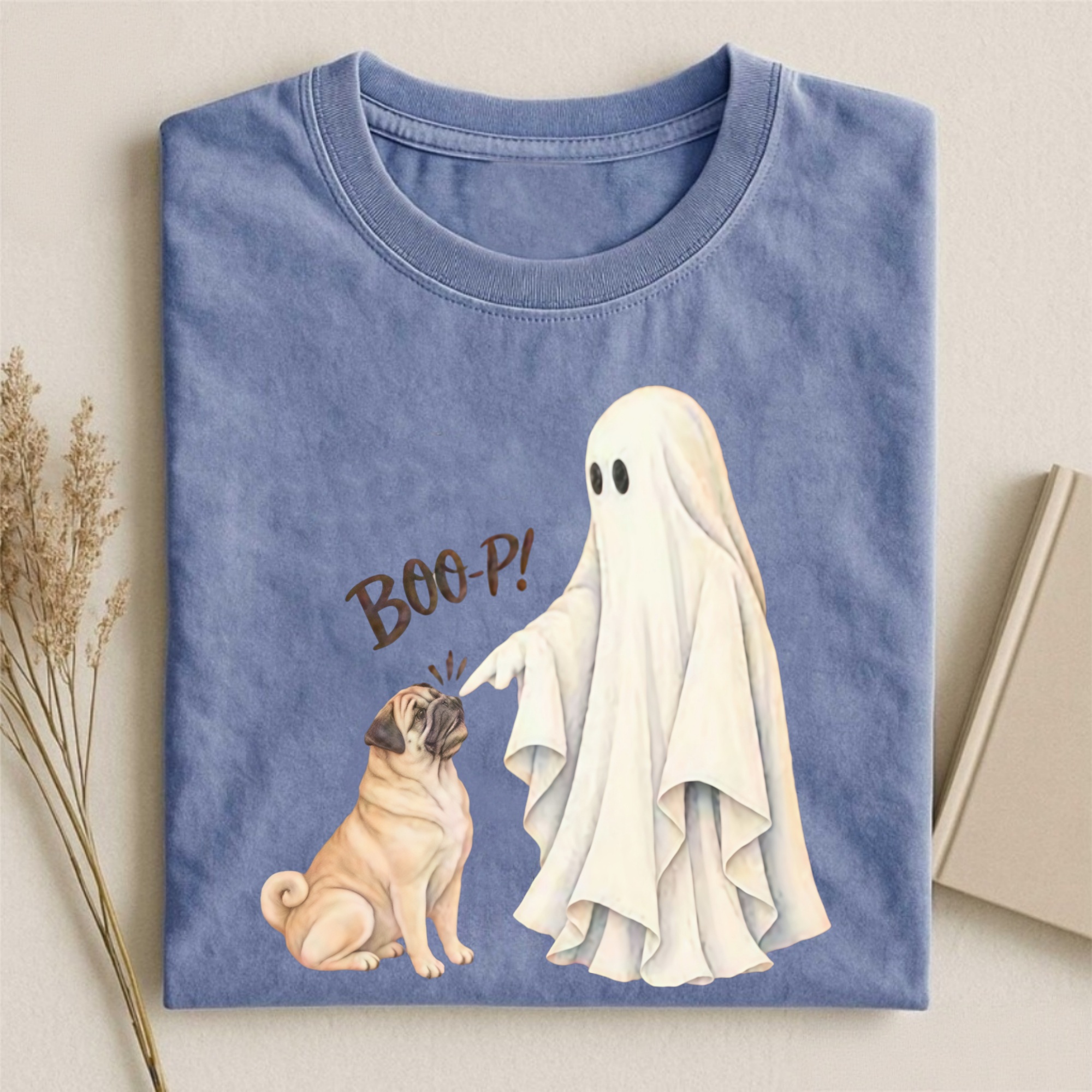 Magmoo Pug Boop T-shirt