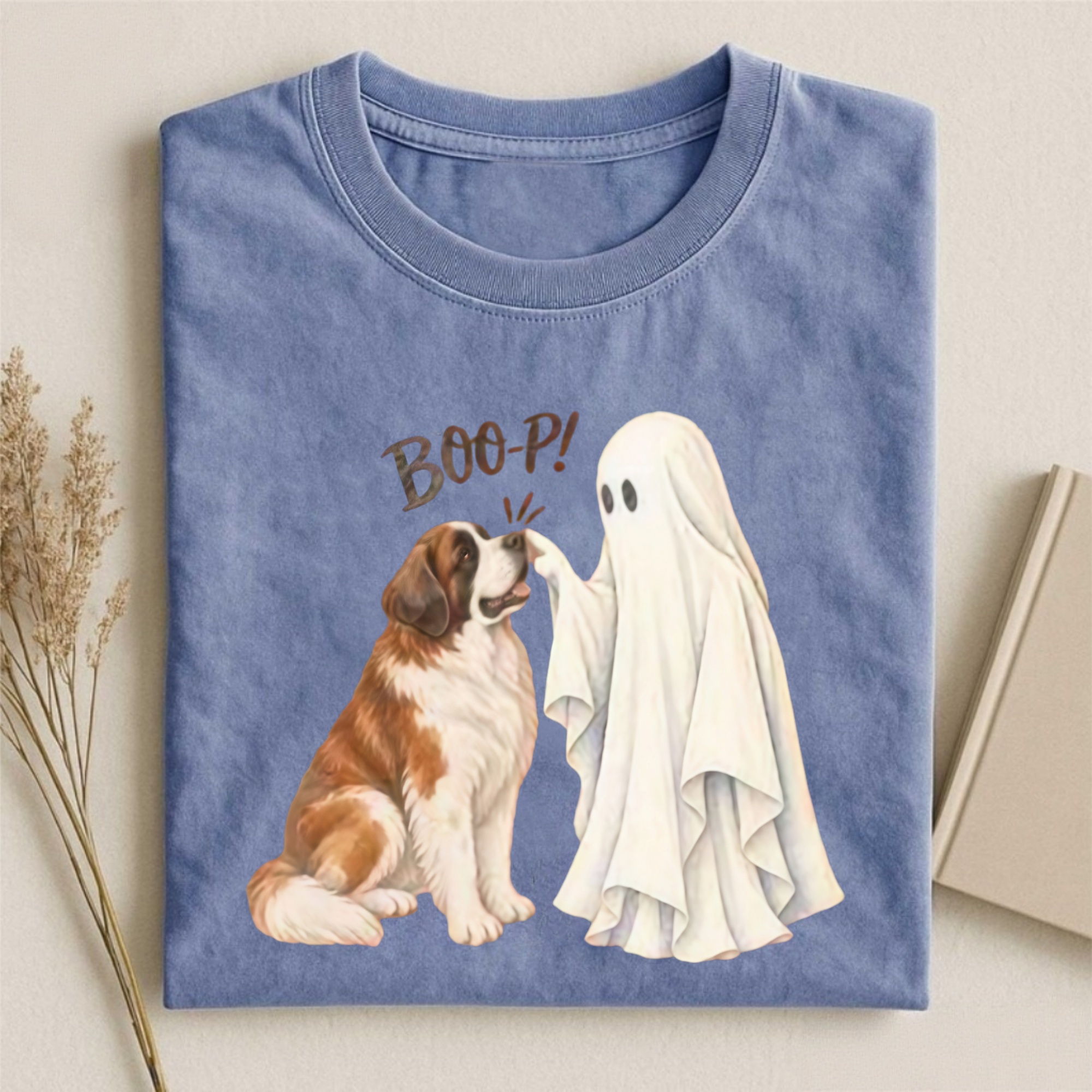 Magmoo Saint Bernard Boop T-shirt
