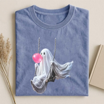 Magmoo Ghost Swing Graphic T-shirt