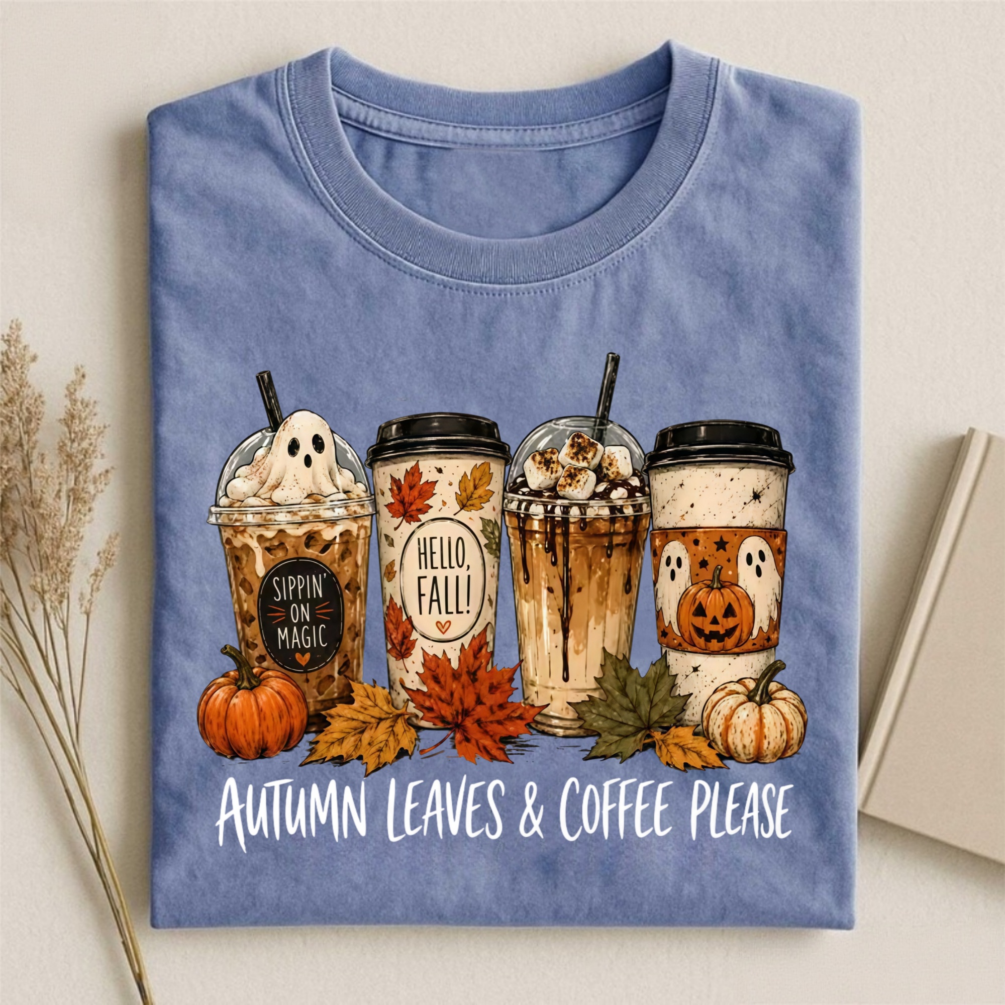 Magmoo Halloween Coffee T-shirt