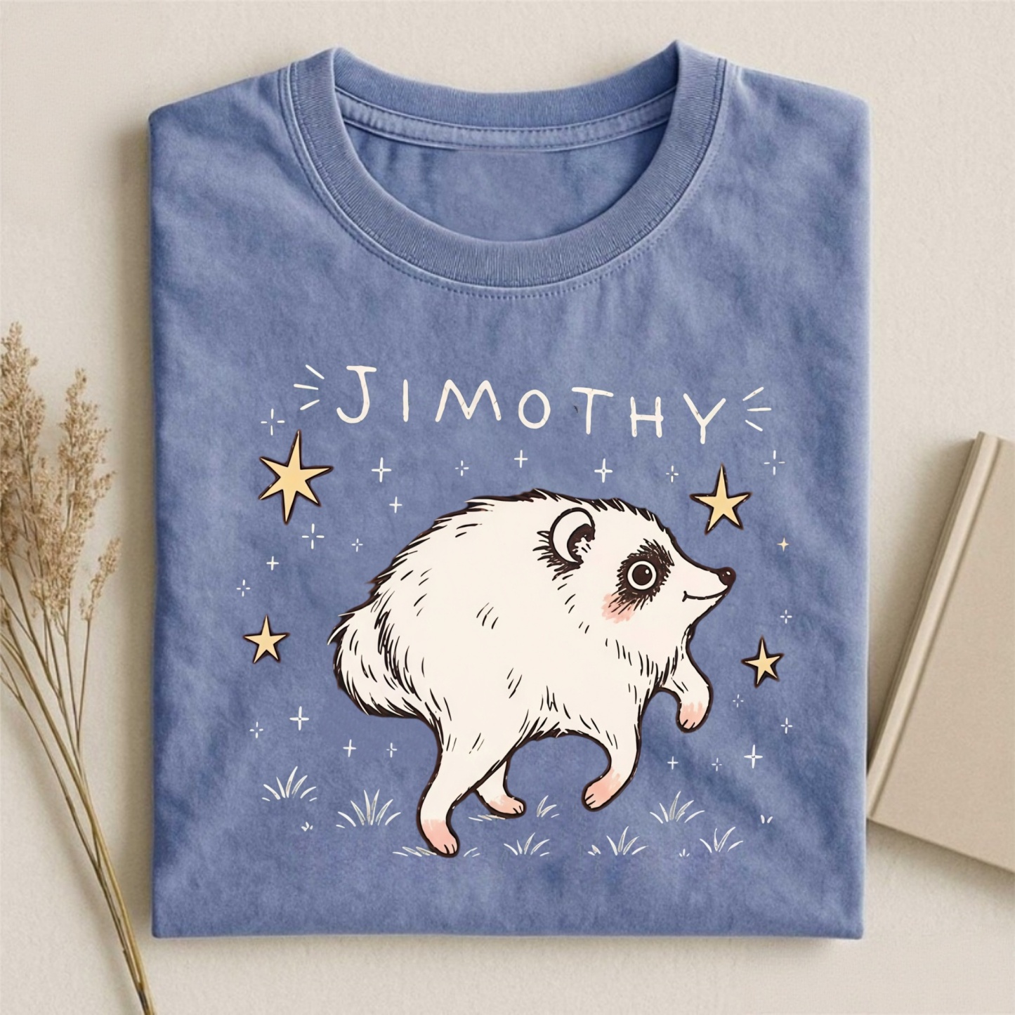 Magmoo Funny Raccoon Jimothy T-shirt