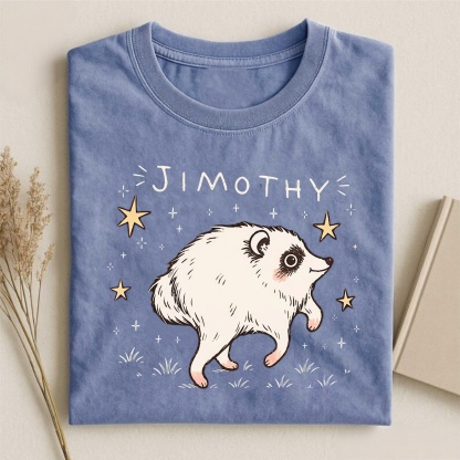 Magmoo Funny Raccoon Jimothy T-shirt