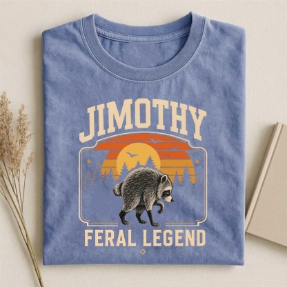 Magmoo Retro Jimothy Raccoon T-shirt