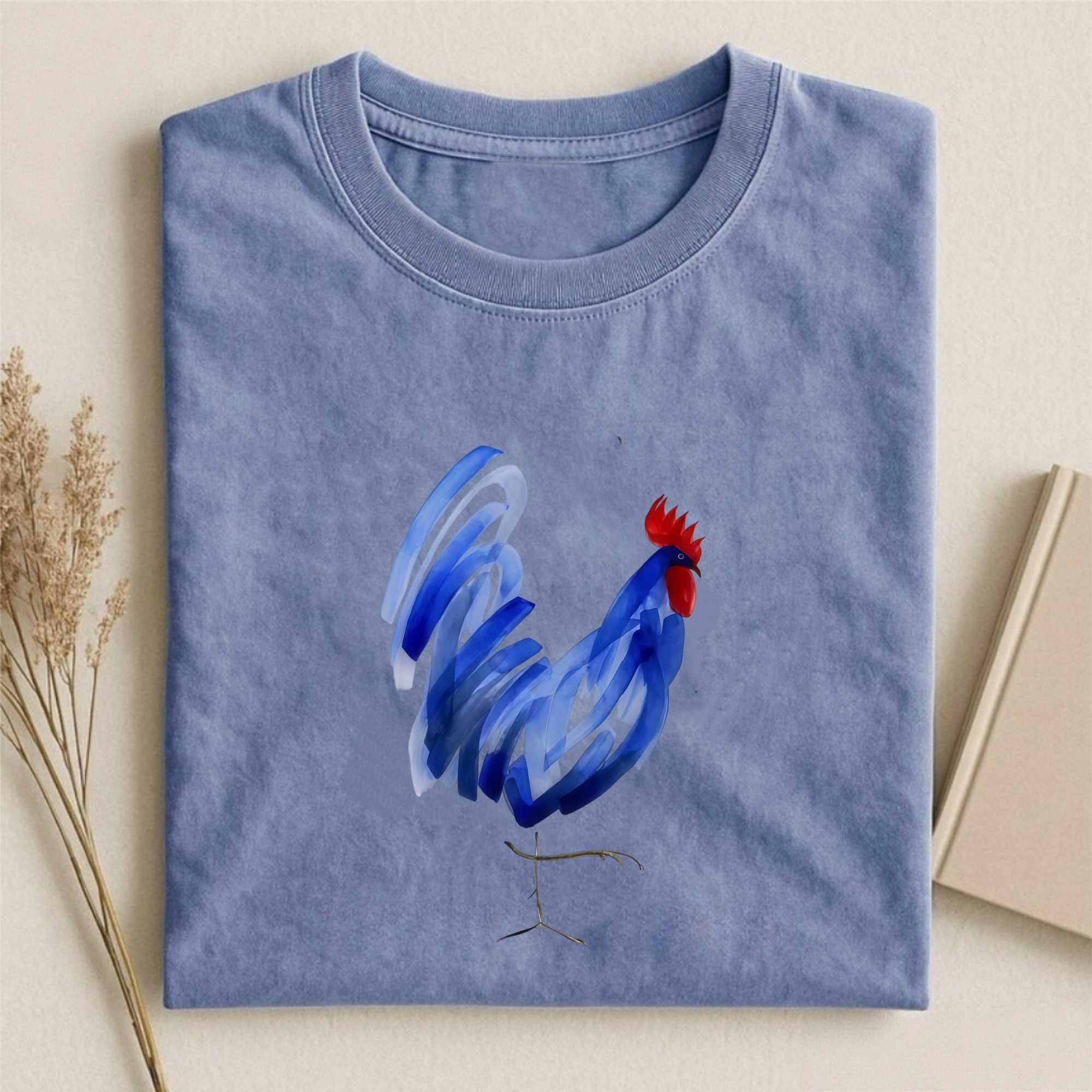 Magmoo Brushstroke Rooster T-shirt/ Sweatshirt/ Hoodie