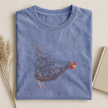 Magmoo Scribble Chicken T-shirt/ Sweatshirt/ Hoodie