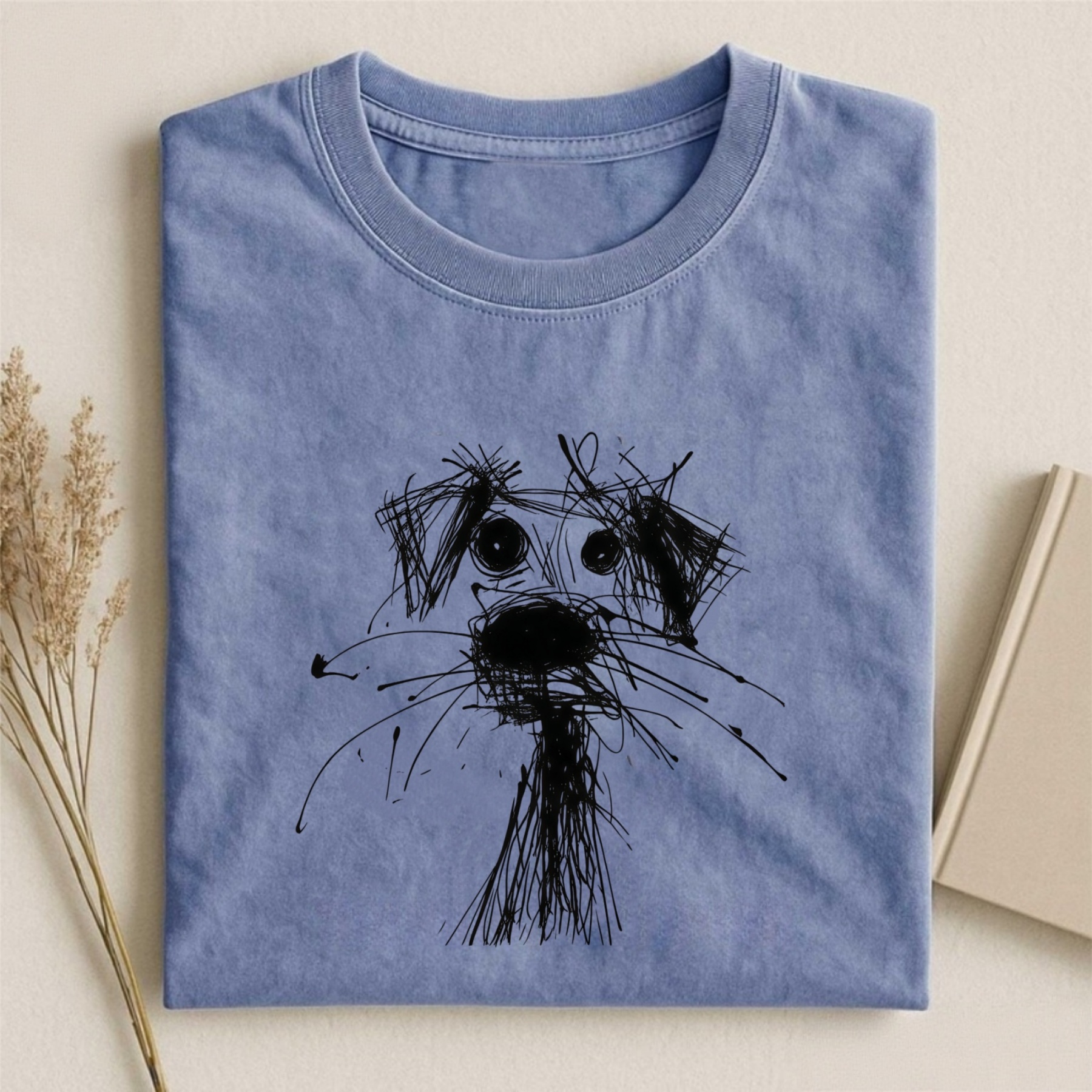 Magmoo Scribble Sketch Dog T-shirt/ Sweatshirt/ Hoodie