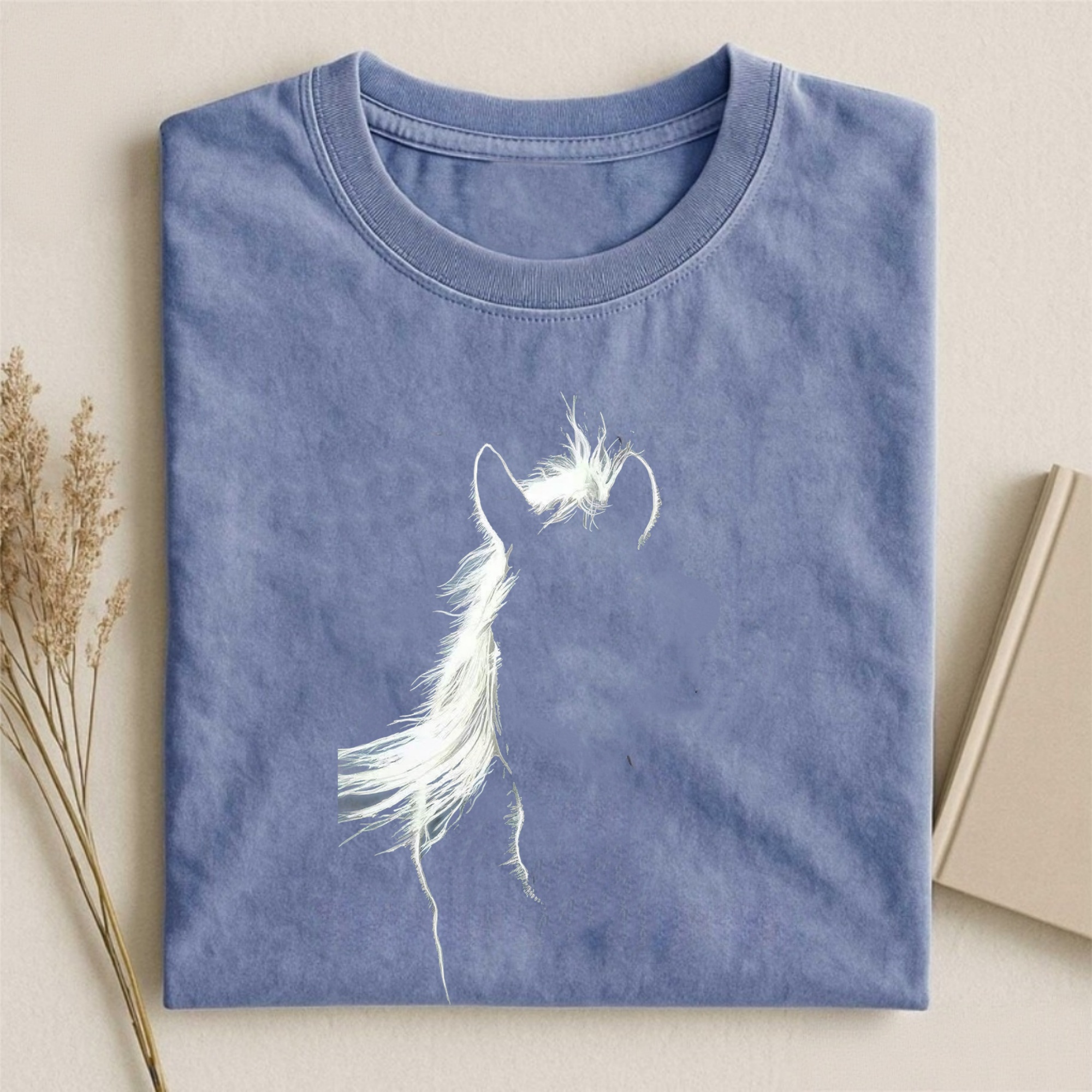 Magmoo White Mane Horse T-shirt/ Sweatshirt/ Hoodie