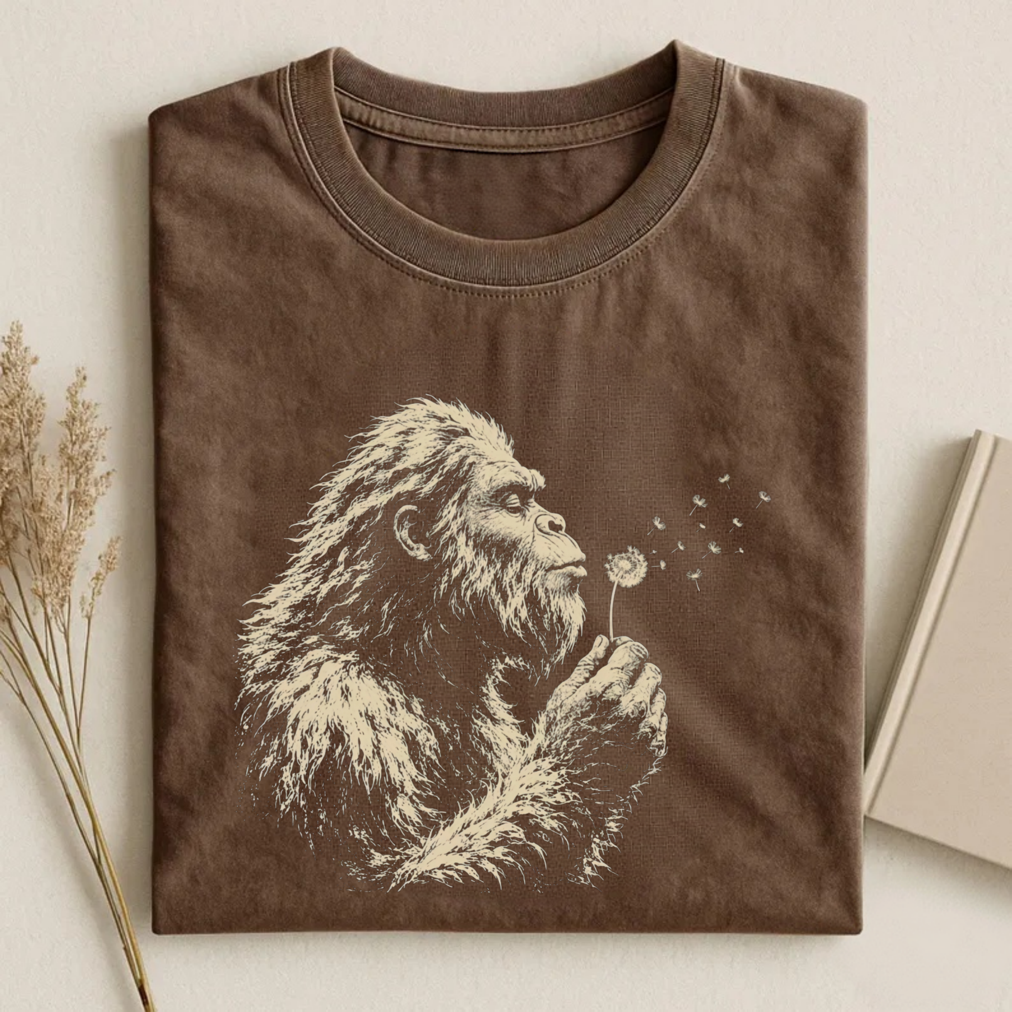 Magmoo Bigfoot Dandelion T-shirt