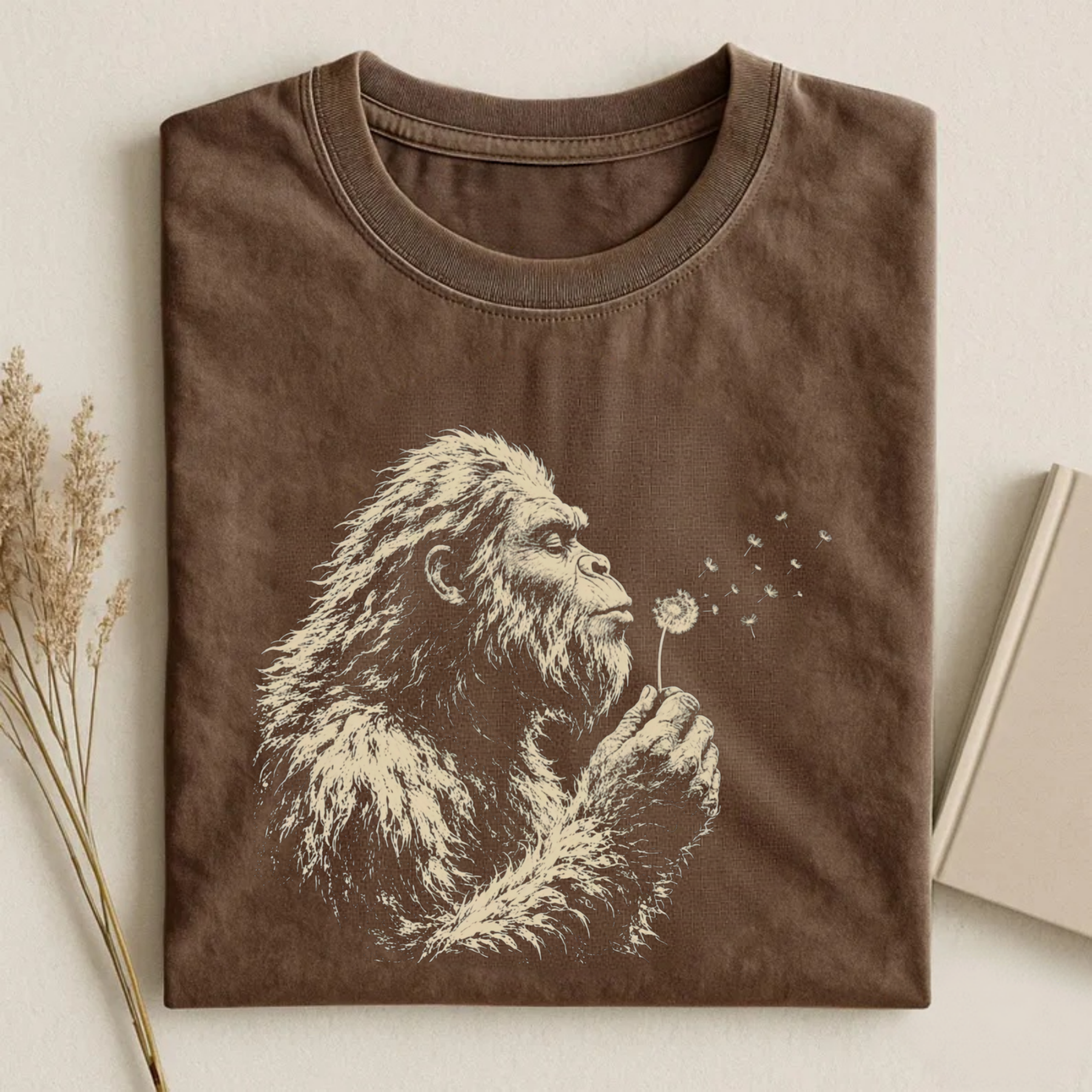 Magmoo Bigfoot Dandelion T-shirt