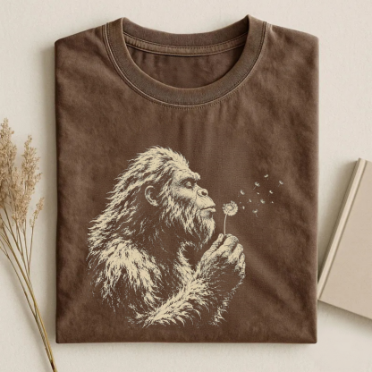 Magmoo Bigfoot Dandelion T-shirt
