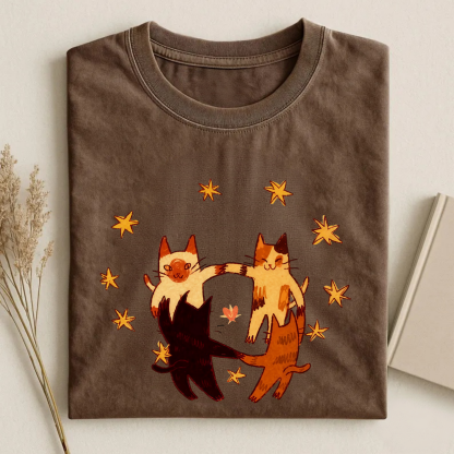 Magmoo Cute Dancing Cats T-shirt