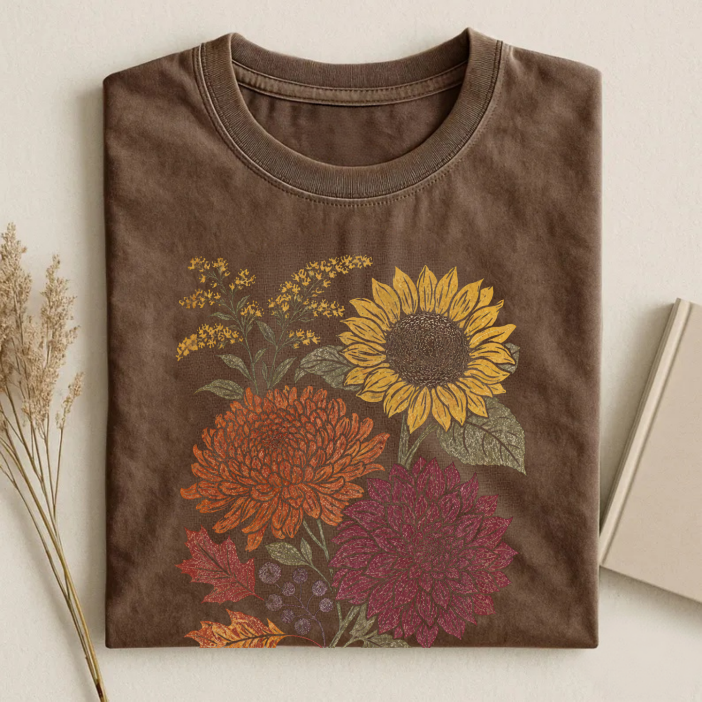 Magmoo Fall Floral T-shirt