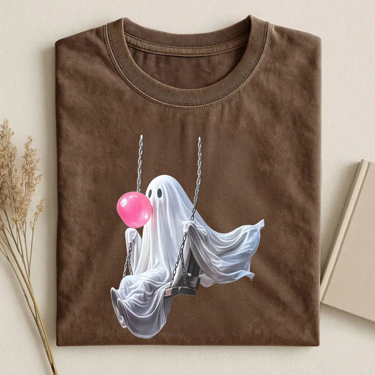 Magmoo Ghost Swing Graphic T-shirt