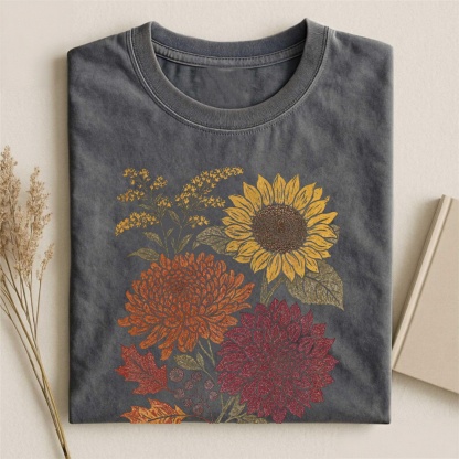 Magmoo Fall Floral T-shirt