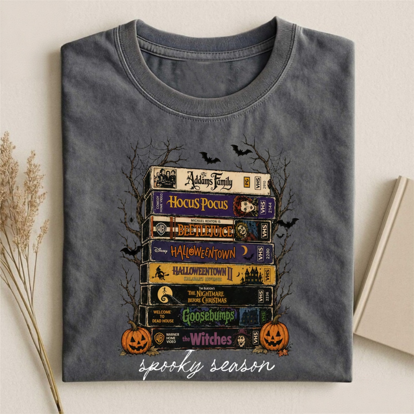 Magmoo Vintage Halloween VHS T-shirt
