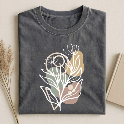 Magmoo Abstract Floral T-shirt