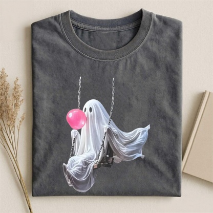 Magmoo Ghost Swing Graphic T-shirt