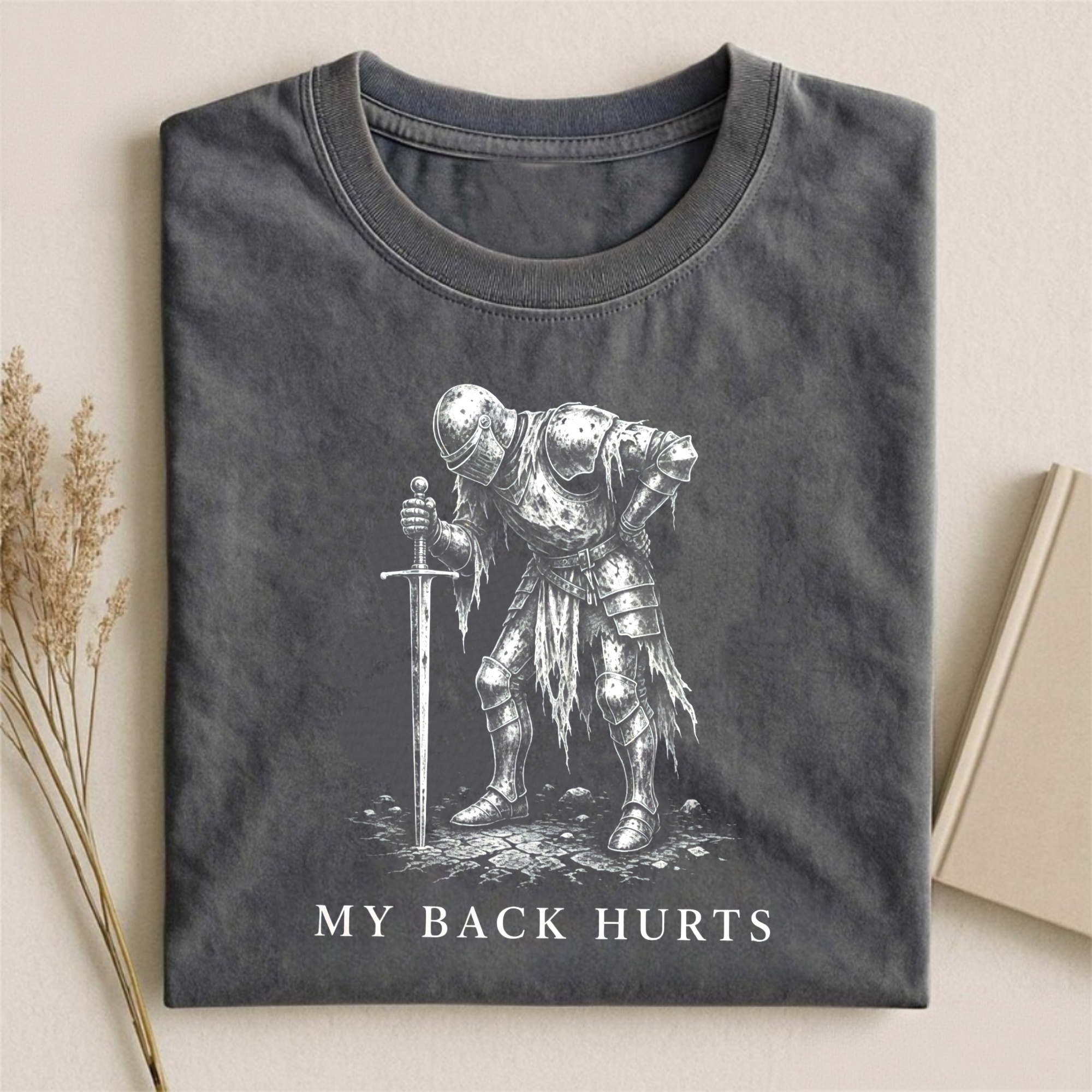 Magmoo Back Hurts Knight T-shirt